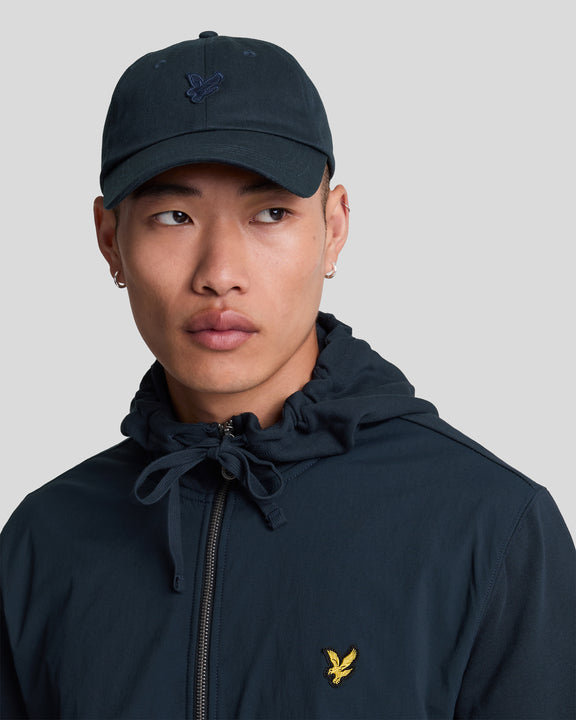 Hybrid zip Hoodie blu navy