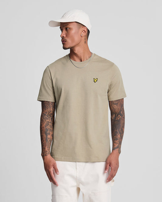 Plain T-shirt uniforme sage