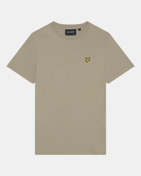 Plain T-shirt uniforme sage