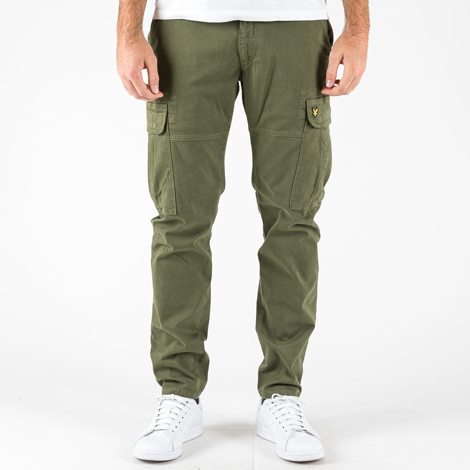 Pantalone Cargo verde militare