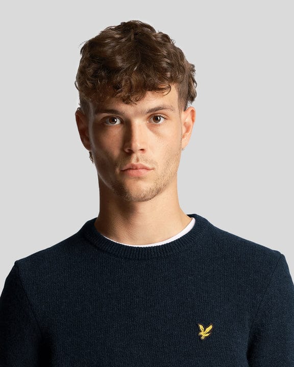 Maglione Lambswool blu navy