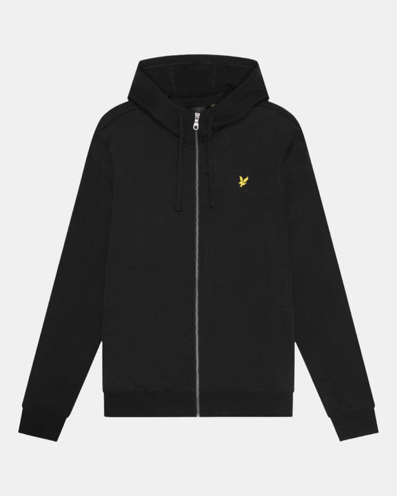 Hybrid zip Hoodie nera