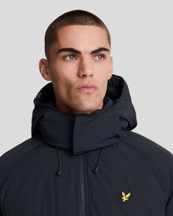 Padded Puffer Jacket blu navy