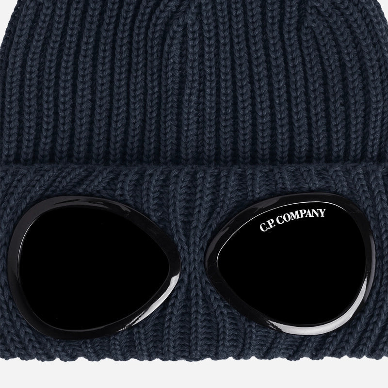 Cuffia Goggle blu navy