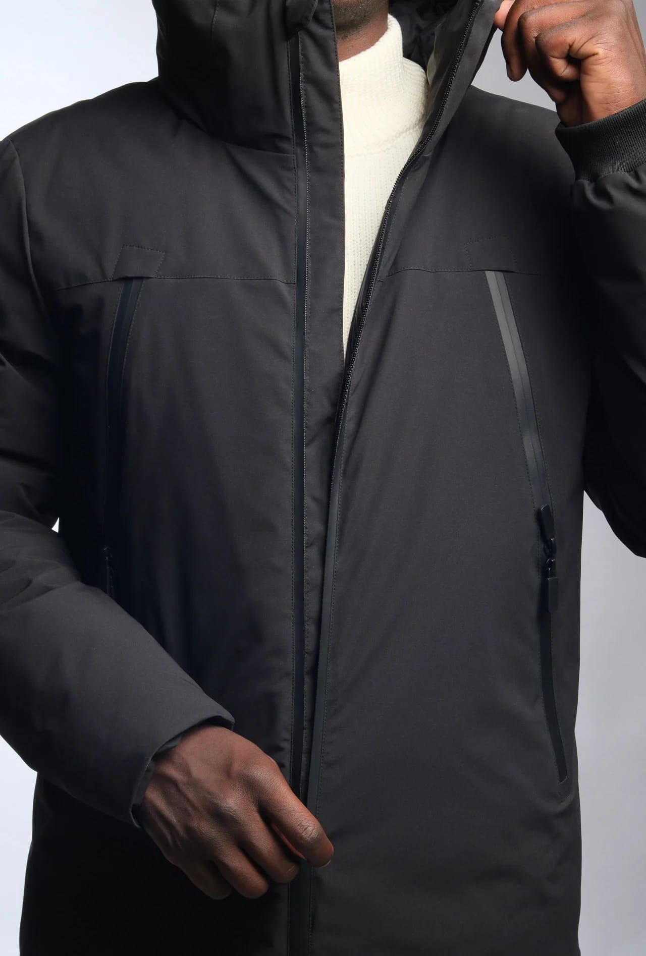 Softshell stretch line nero