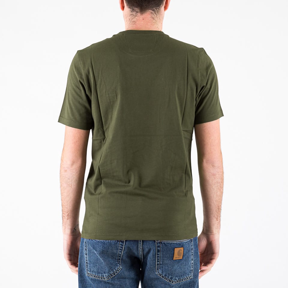 Jersey logo T-shirt verde militare